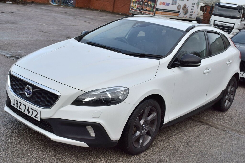 Volvo V40 Cross Country 2.0 D2 Lux Nav Euro 6 Ss JRZ7472 White #6