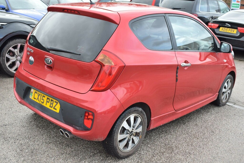 Kia Picanto 1.0 Vr7 Euro 5 Red #2