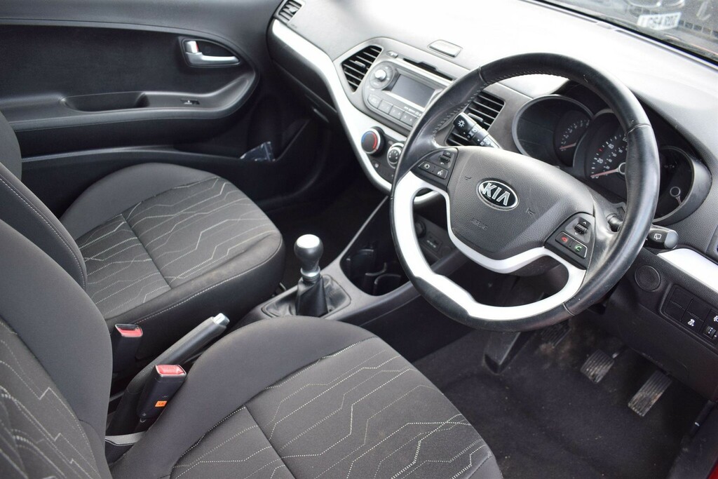Kia Picanto 1.0 Vr7 Euro 5 Red #3