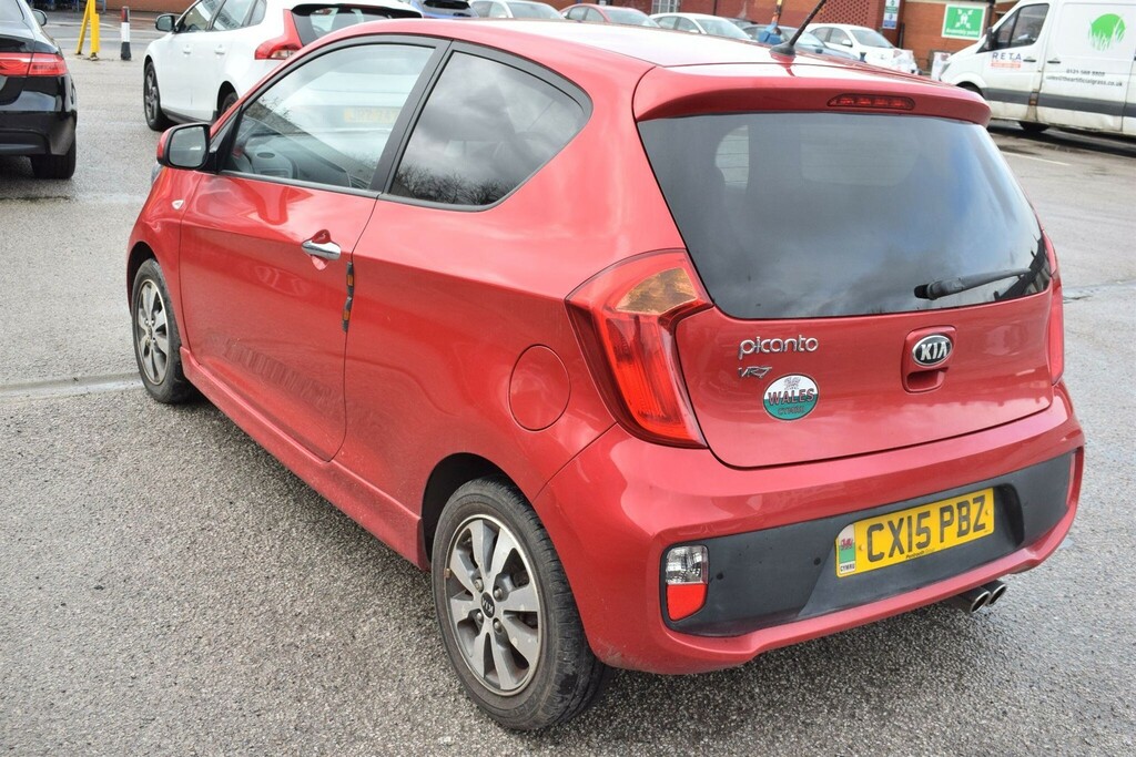 Kia Picanto 1.0 Vr7 Euro 5 Red #6