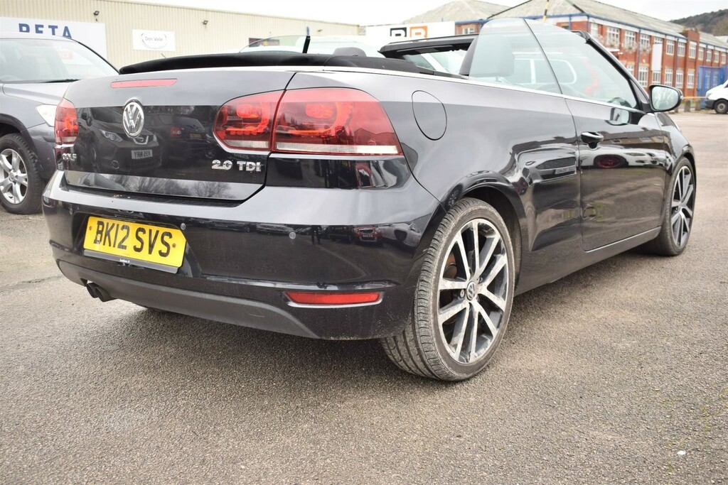Volkswagen Golf 2.0 Tdi Bluemotion Tech Gt Cabriolet Euro 5 Ss BK12SVS Black #2