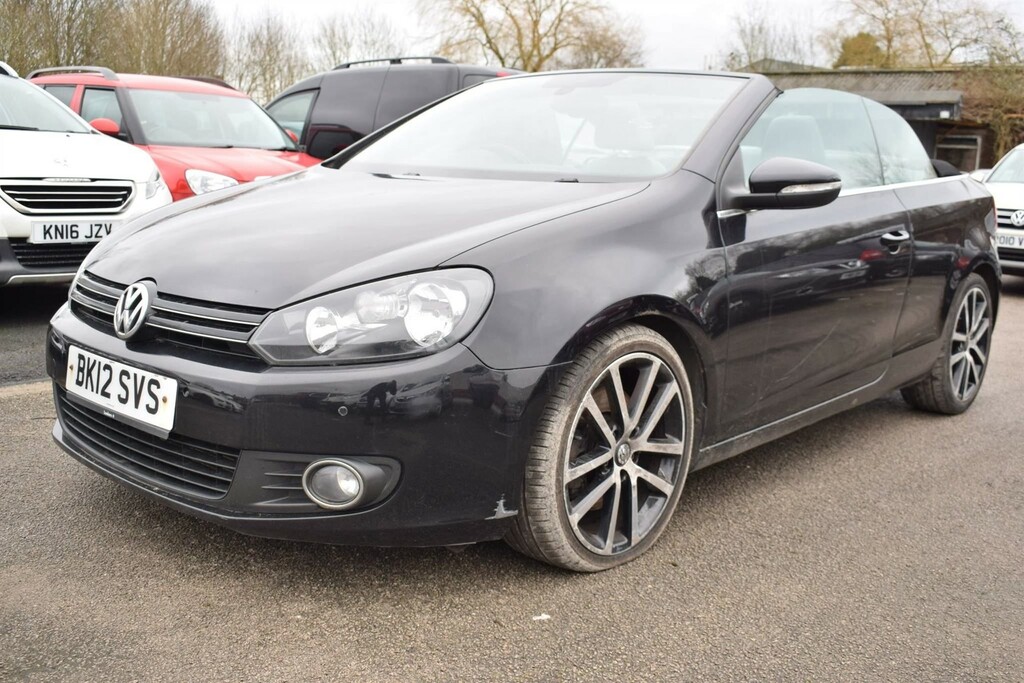 Volkswagen Golf 2.0 Tdi Bluemotion Tech Gt Cabriolet Euro 5 Ss BK12SVS Black #6