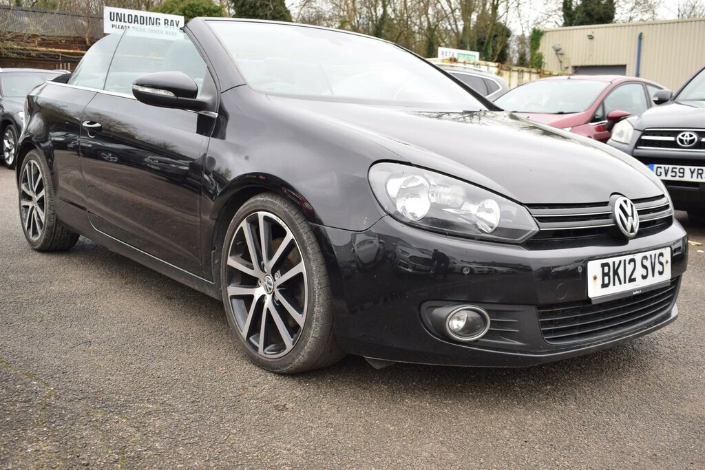 Volkswagen Golf 2.0 Tdi Bluemotion Tech Gt Cabriolet Euro 5 Ss Black