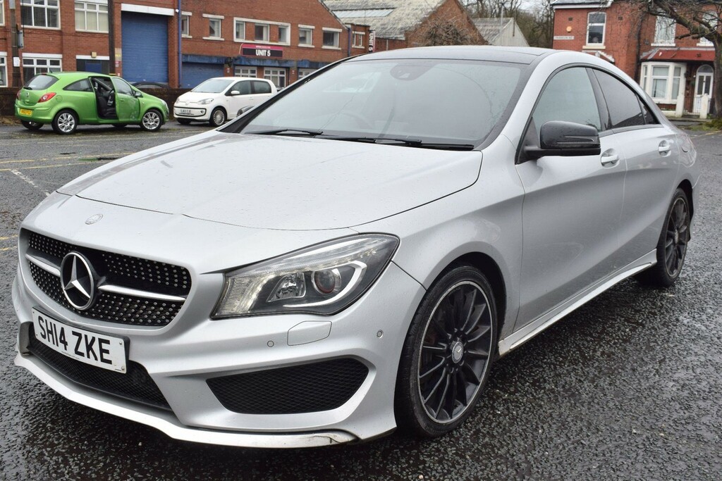 Mercedes-Benz CLA Class 2.1 Amg Sport Coupe 7G-dct Euro 6 Ss Silver