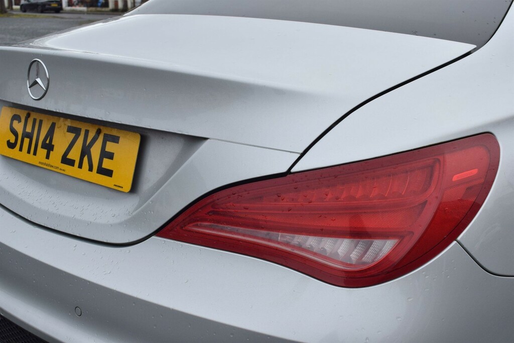 Mercedes-Benz CLA Class 2.1 Amg Sport Coupe 7G-dct Euro 6 Ss SH14ZKE Silver #6