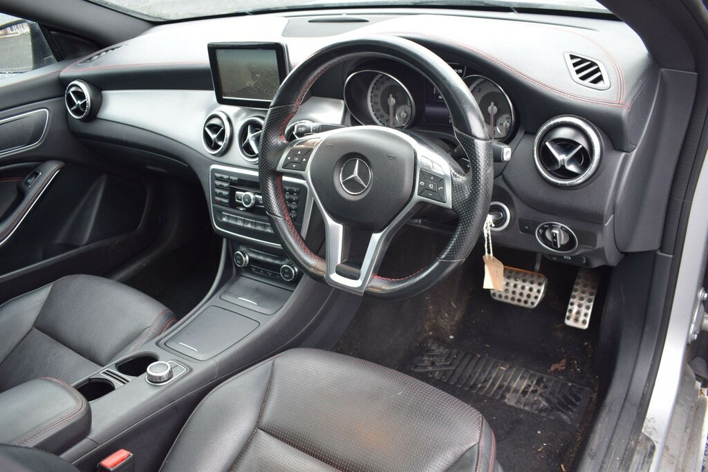 Mercedes-Benz CLA Class 2.1 Amg Sport Coupe 7G-dct Euro 6 Ss SH14ZKE Silver #3