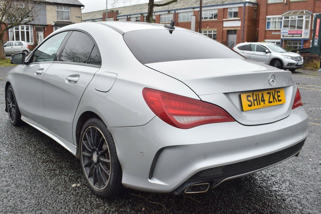 Mercedes-Benz CLA Class 2.1 Amg Sport Coupe 7G-dct Euro 6 Ss SH14ZKE Silver #5