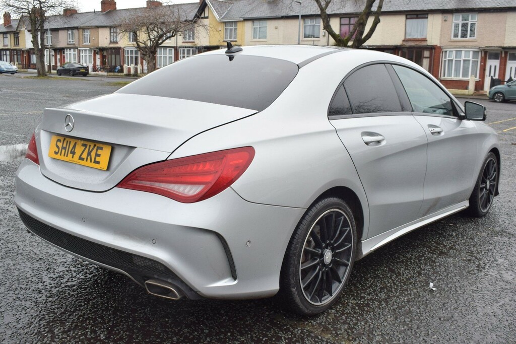 Mercedes-Benz CLA Class 2.1 Amg Sport Coupe 7G-dct Euro 6 Ss SH14ZKE Silver #2