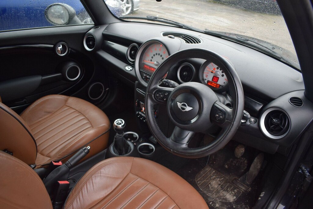 Mini Convertible 1.6 Cooper Euro 6 Ss GJ13XJM Black #3