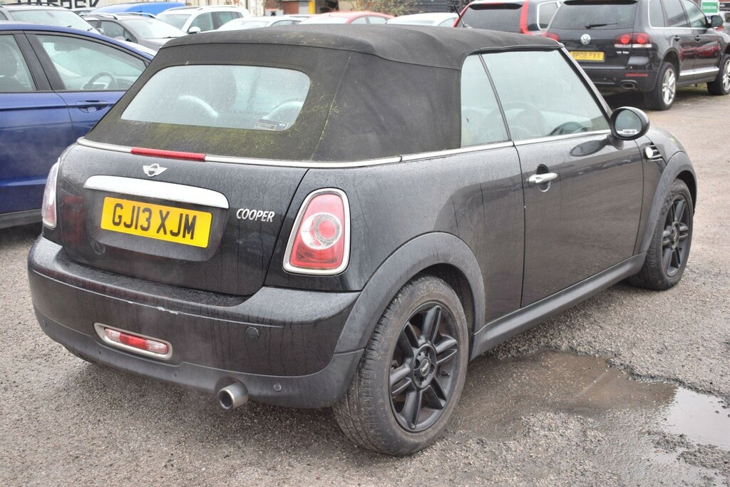 Mini Convertible 1.6 Cooper Euro 6 Ss GJ13XJM Black #2
