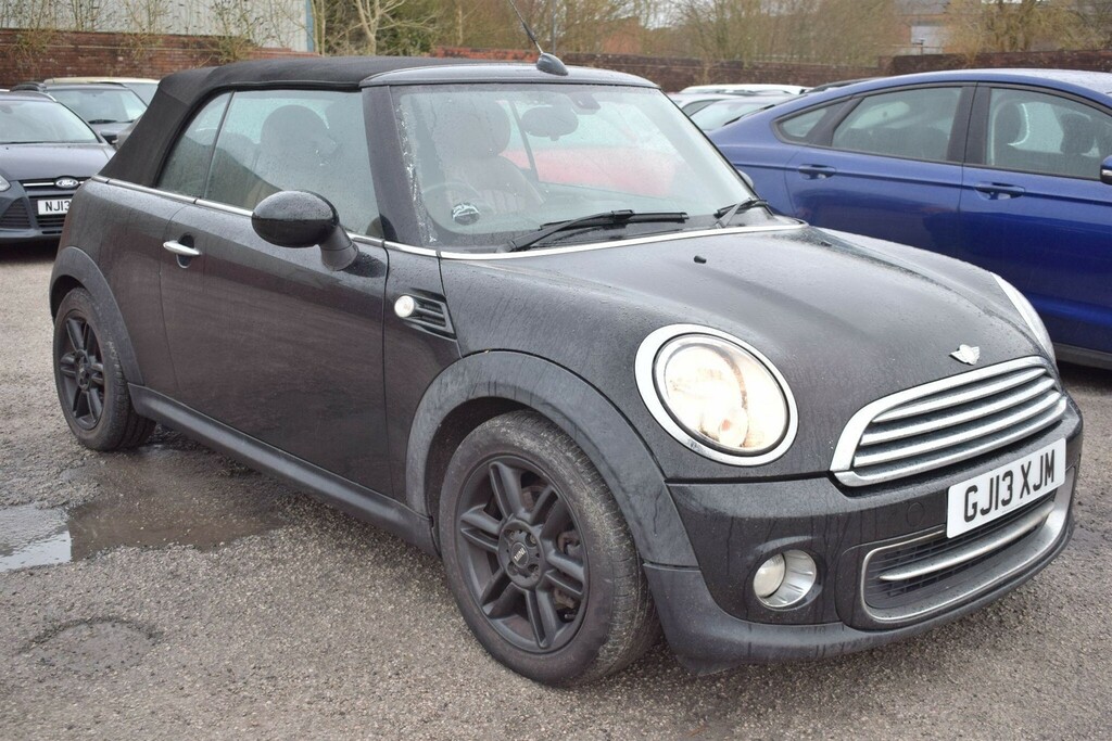 Mini Convertible 1.6 Cooper Euro 6 Ss Black