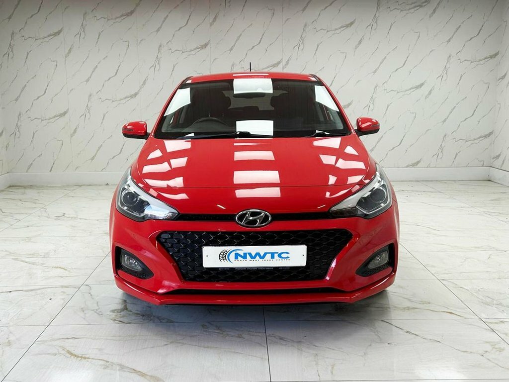 Hyundai I20 1.2L Premium Nav GF68OEZ Red #3
