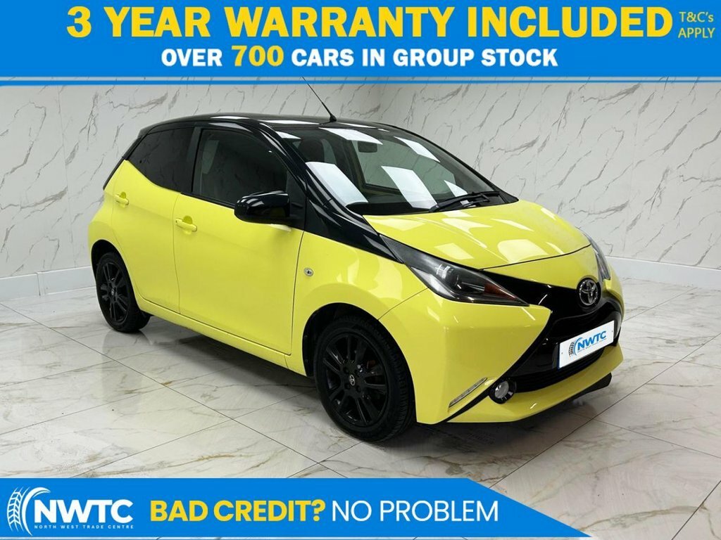 Toyota Aygo 1L X-cite 3 Yellow