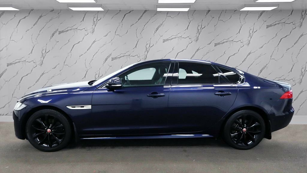 Jaguar XF 2L R-sport HV66UTC Blue #6