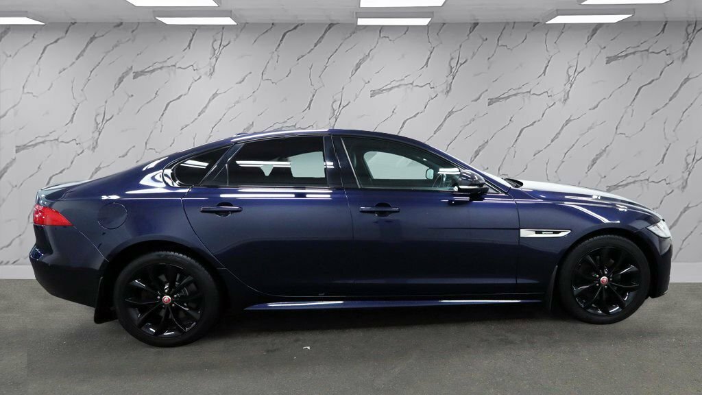 Jaguar XF 2L R-sport HV66UTC Blue #5