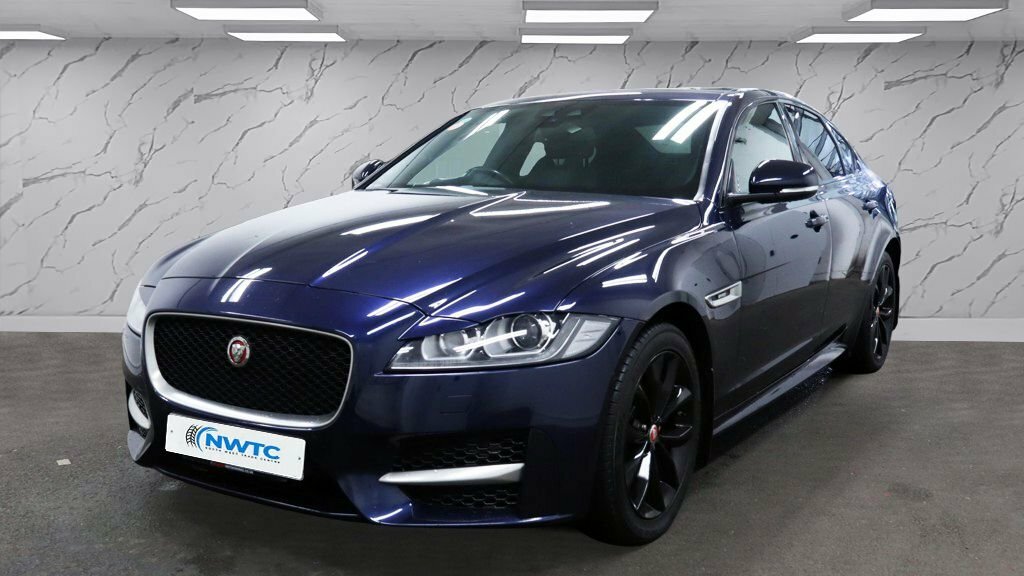 Jaguar XF 2L R-sport HV66UTC Blue #2