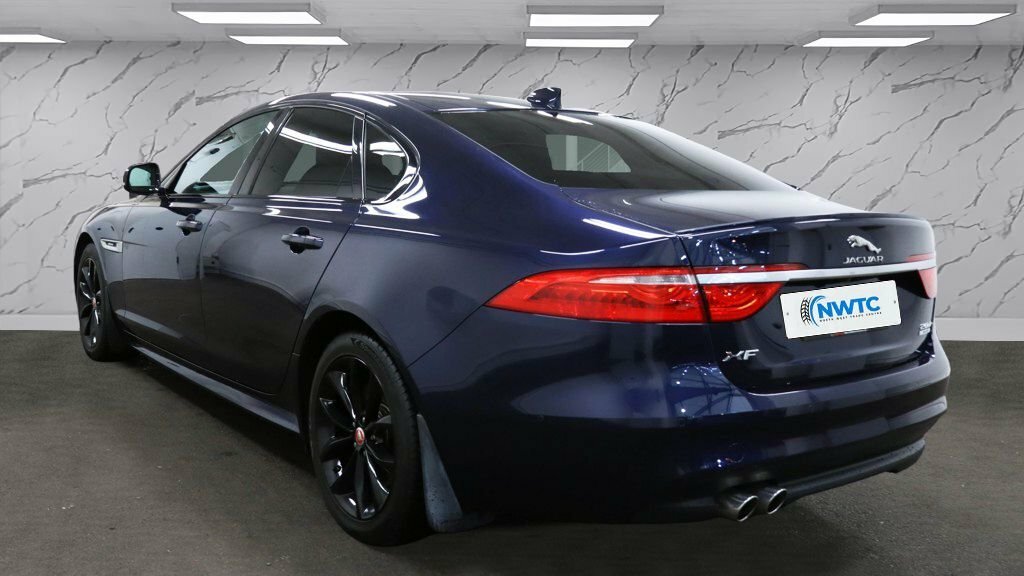 Jaguar XF 2L R-sport HV66UTC Blue #3