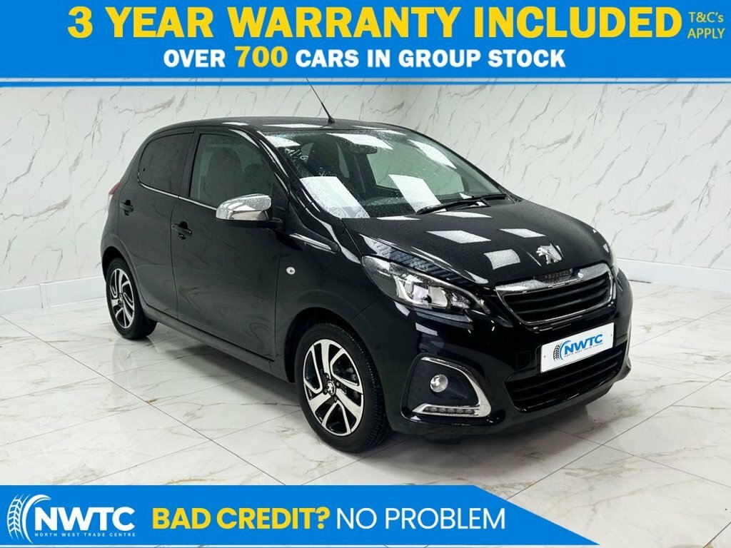 Peugeot 108 1L Collection Black