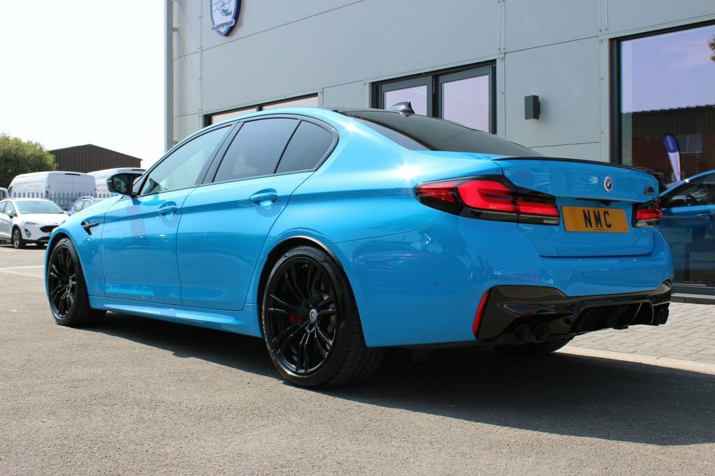 BMW M5 4.4L Competition Blue #6