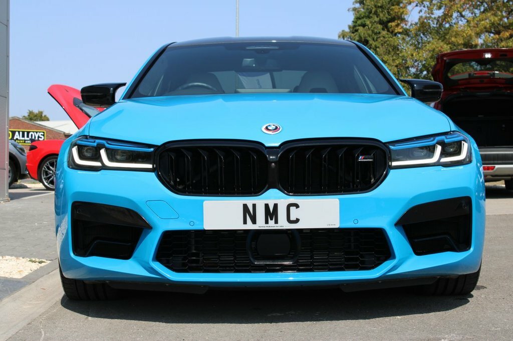 BMW M5 4.4L Competition Blue #4