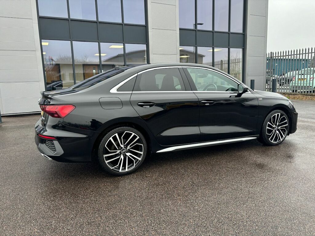 Audi A3 1.5 Tfsi 35 S Line Saloon S Tronic 150Ps LM70VXA Black #5