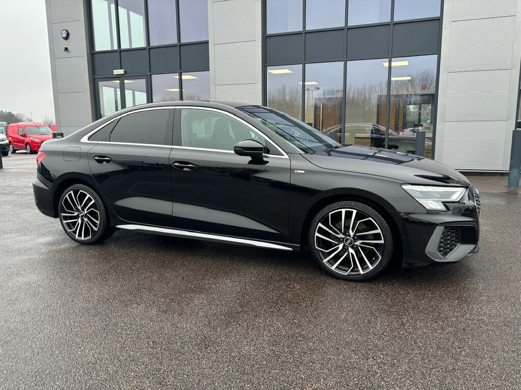 Audi A3 1.5 Tfsi 35 S Line Saloon S Tronic 150Ps LM70VXA Black #3