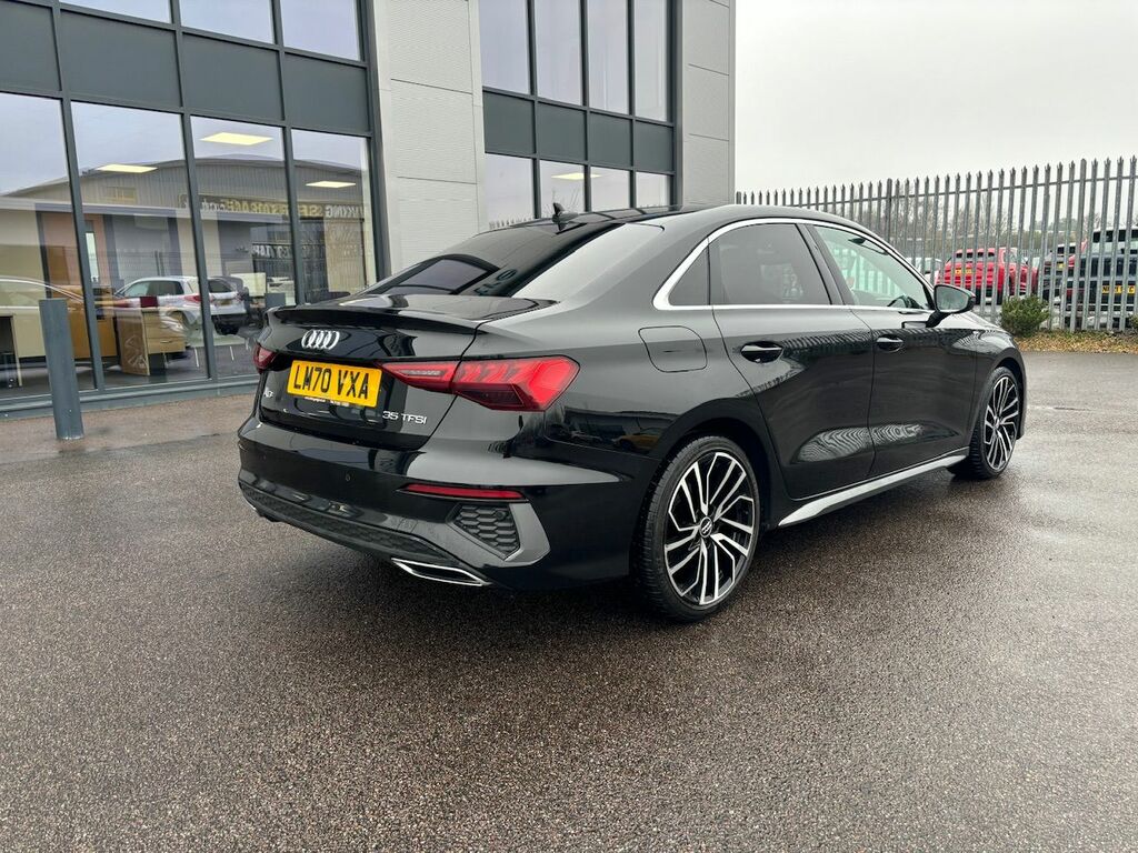 Audi A3 1.5 Tfsi 35 S Line Saloon S Tronic 150Ps LM70VXA Black #6