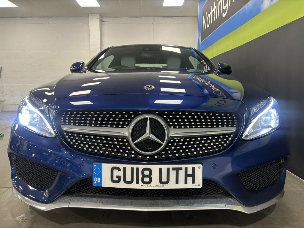 Mercedes-Benz C Class 2.1L Amg Line GU18UTH Blue #2