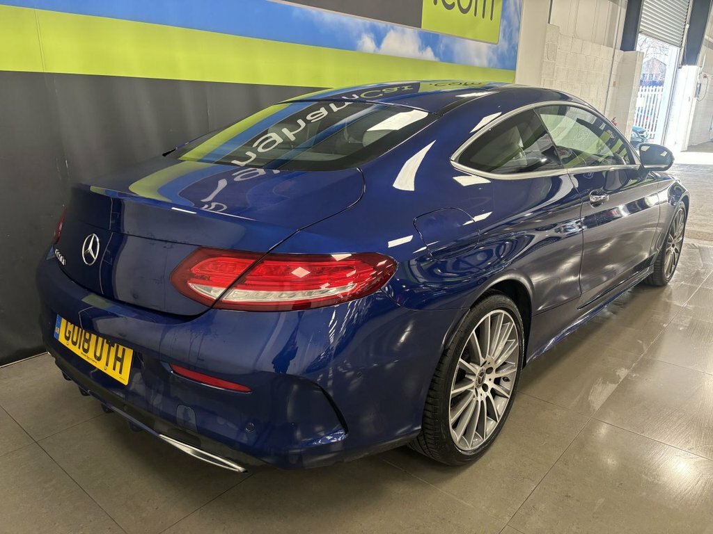 Mercedes-Benz C Class 2.1L Amg Line GU18UTH Blue #6