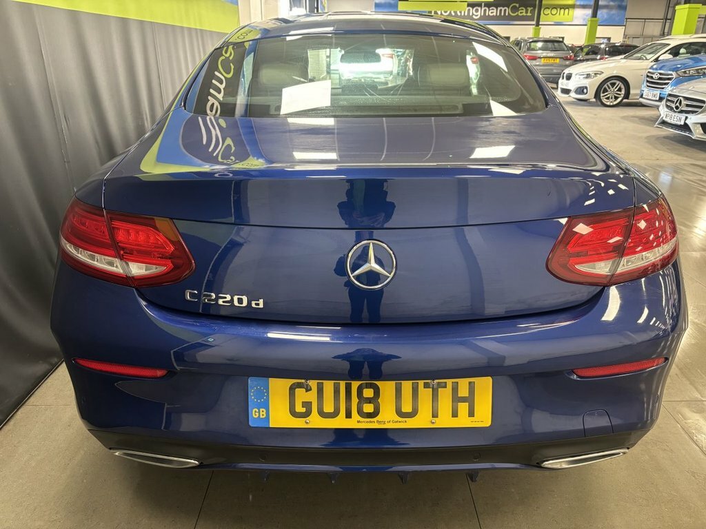 Mercedes-Benz C Class 2.1L Amg Line GU18UTH Blue #4
