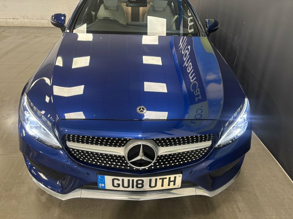 Mercedes-Benz C Class 2.1L Amg Line GU18UTH Blue #3