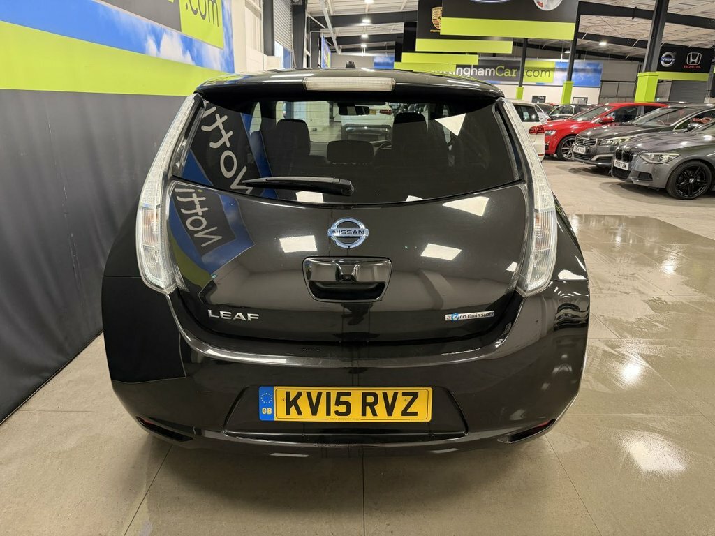 Nissan Leaf Hatchback KV15RVZ Black #4