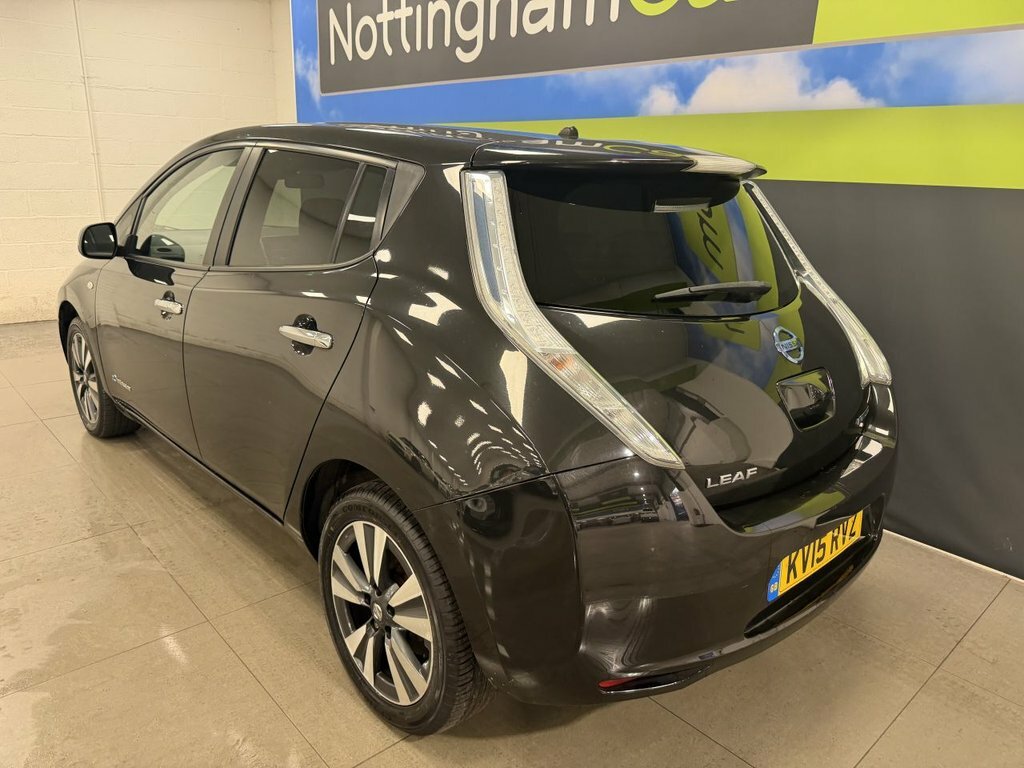 Nissan Leaf Hatchback KV15RVZ Black #6