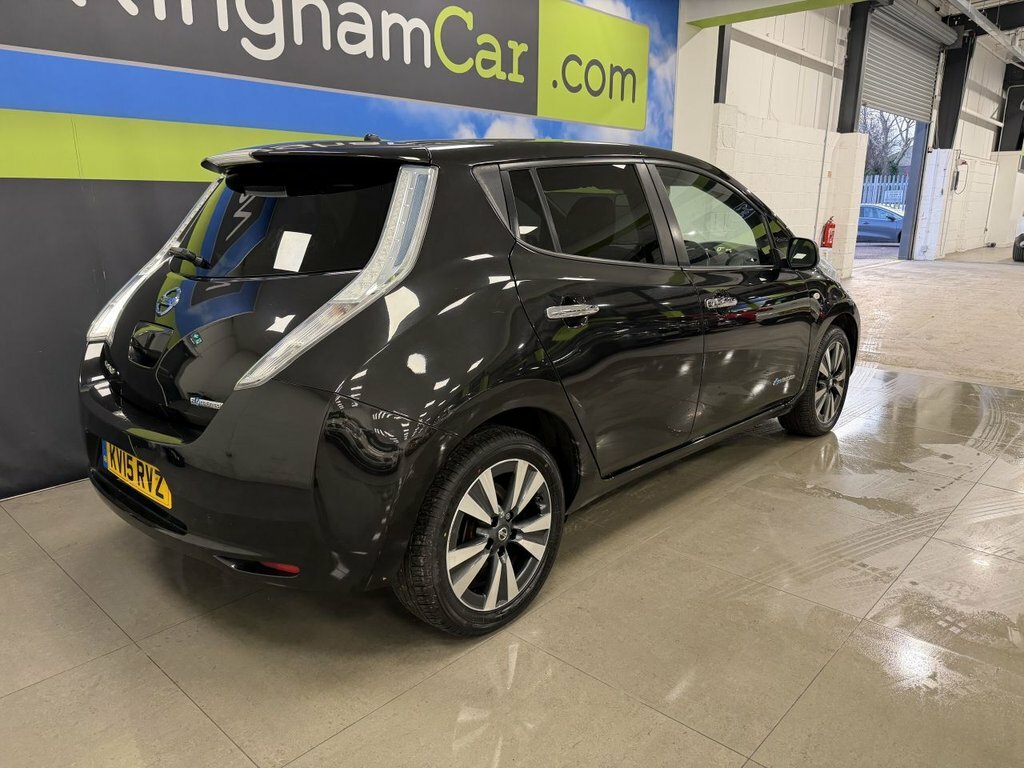 Nissan Leaf Hatchback KV15RVZ Black #3