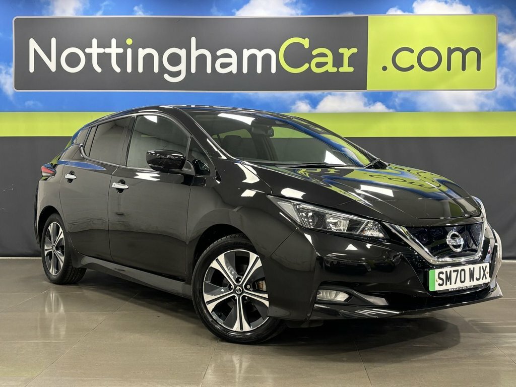 Nissan Leaf Hatchback SM70WJX Black #2