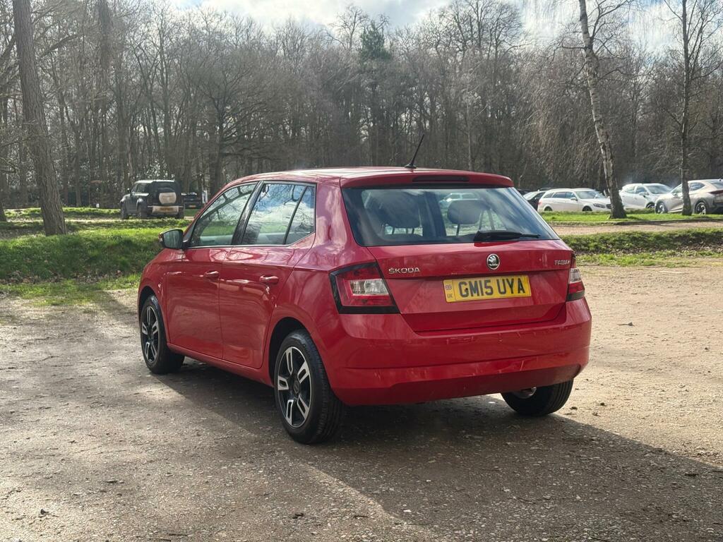Skoda Fabia 1.2 Tsi Se Euro 6 Ss GM15UYA Red #4