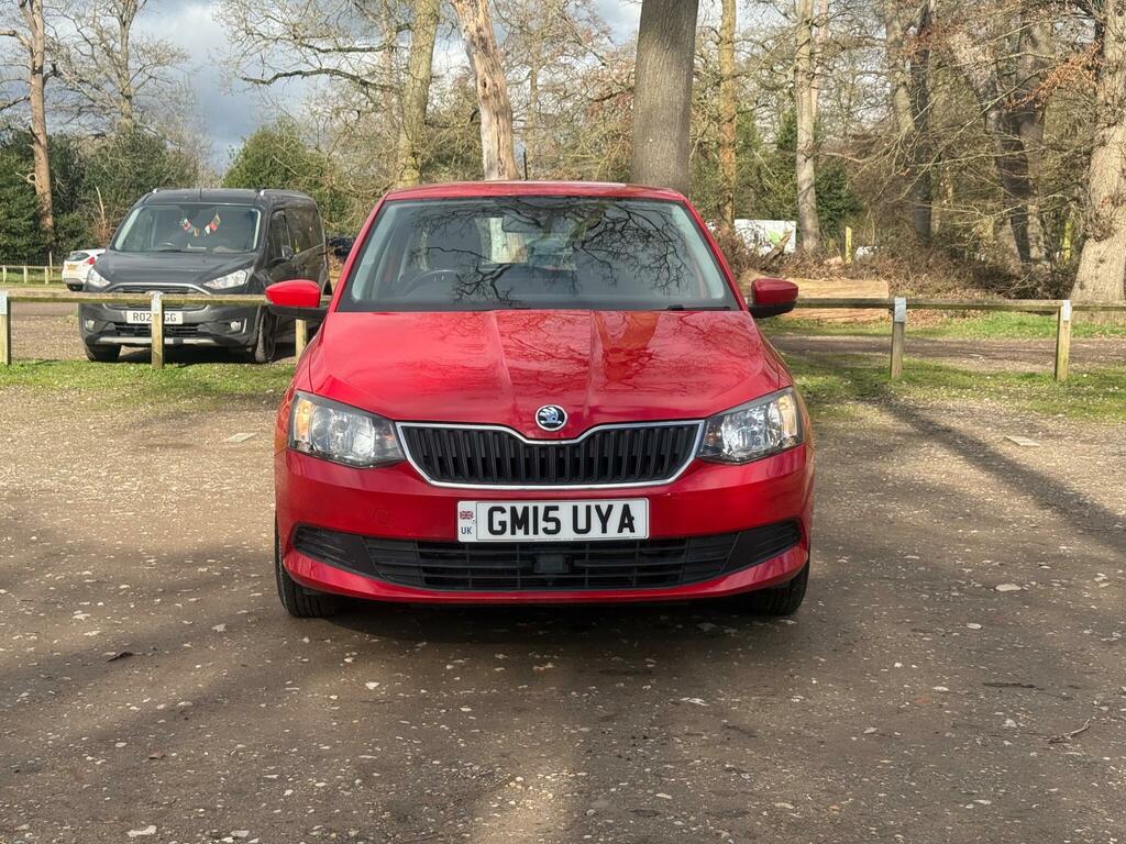 Skoda Fabia 1.2 Tsi Se Euro 6 Ss GM15UYA Red #2