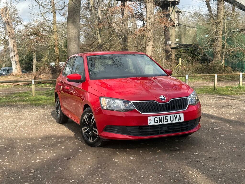 Skoda Fabia 1.2 Tsi Se Euro 6 Ss GM15UYA Red #5