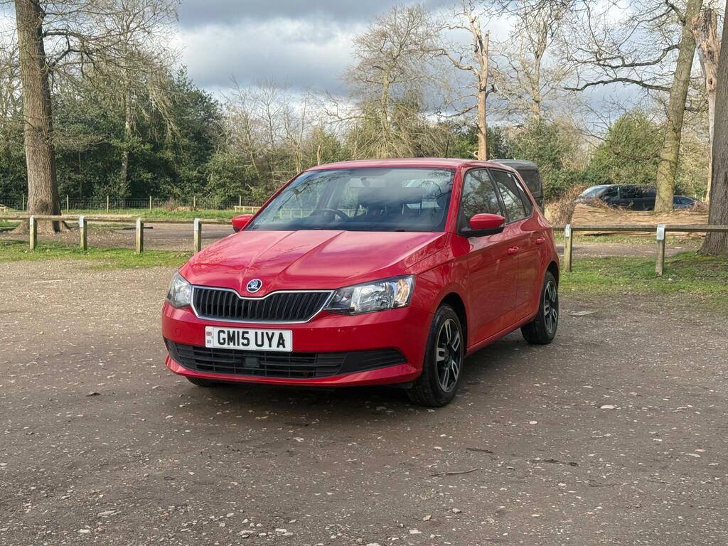 Skoda Fabia 1.2 Tsi Se Euro 6 Ss GM15UYA Red #3
