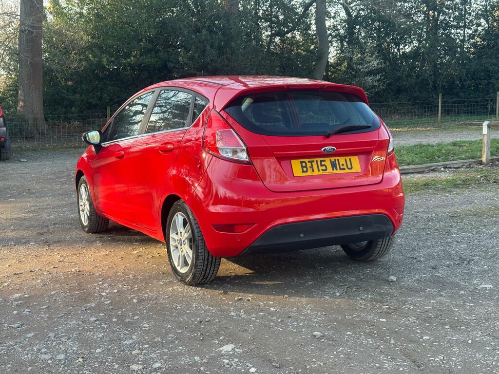 Ford Fiesta 1.25 Zetec Euro 5 BT15WLU Red #3