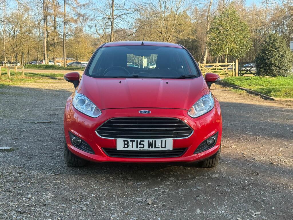 Ford Fiesta 1.25 Zetec Euro 5 BT15WLU Red #2