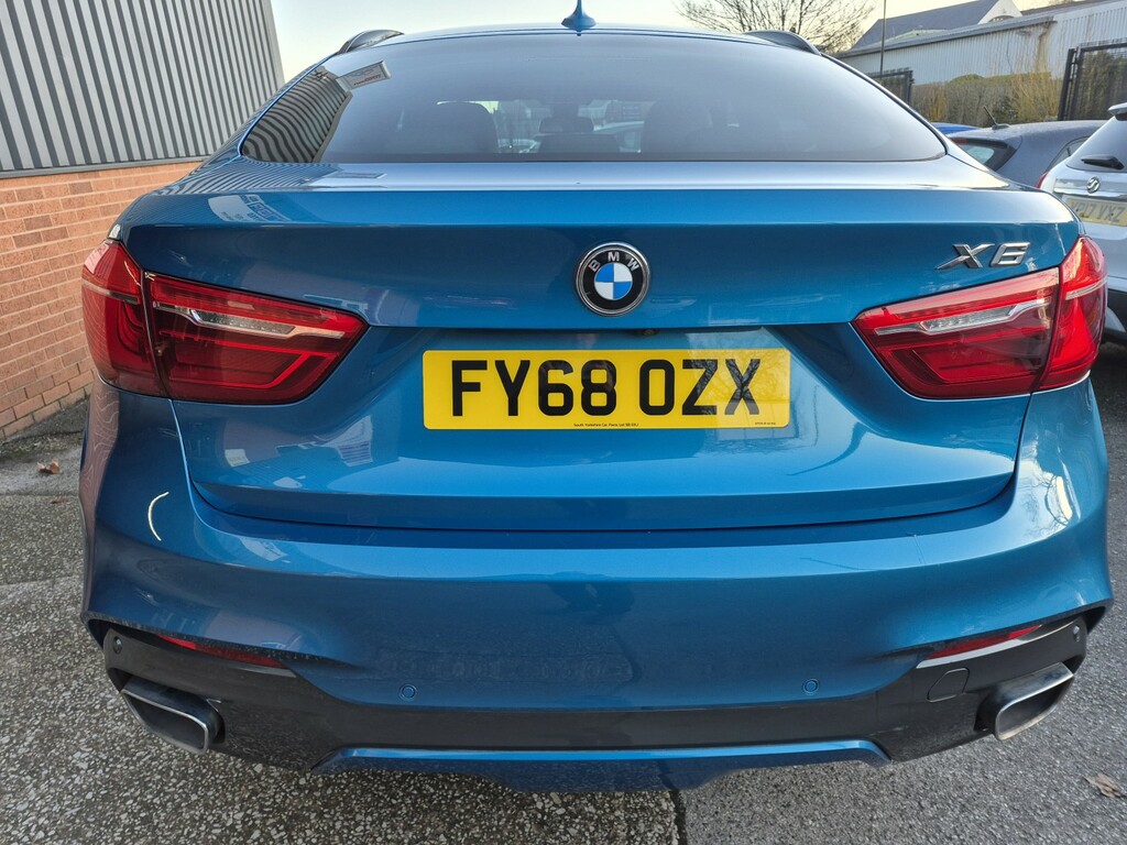BMW X6 3.0 X6 Xdrive40d M Sport 2018 FY68OZX Blue #3