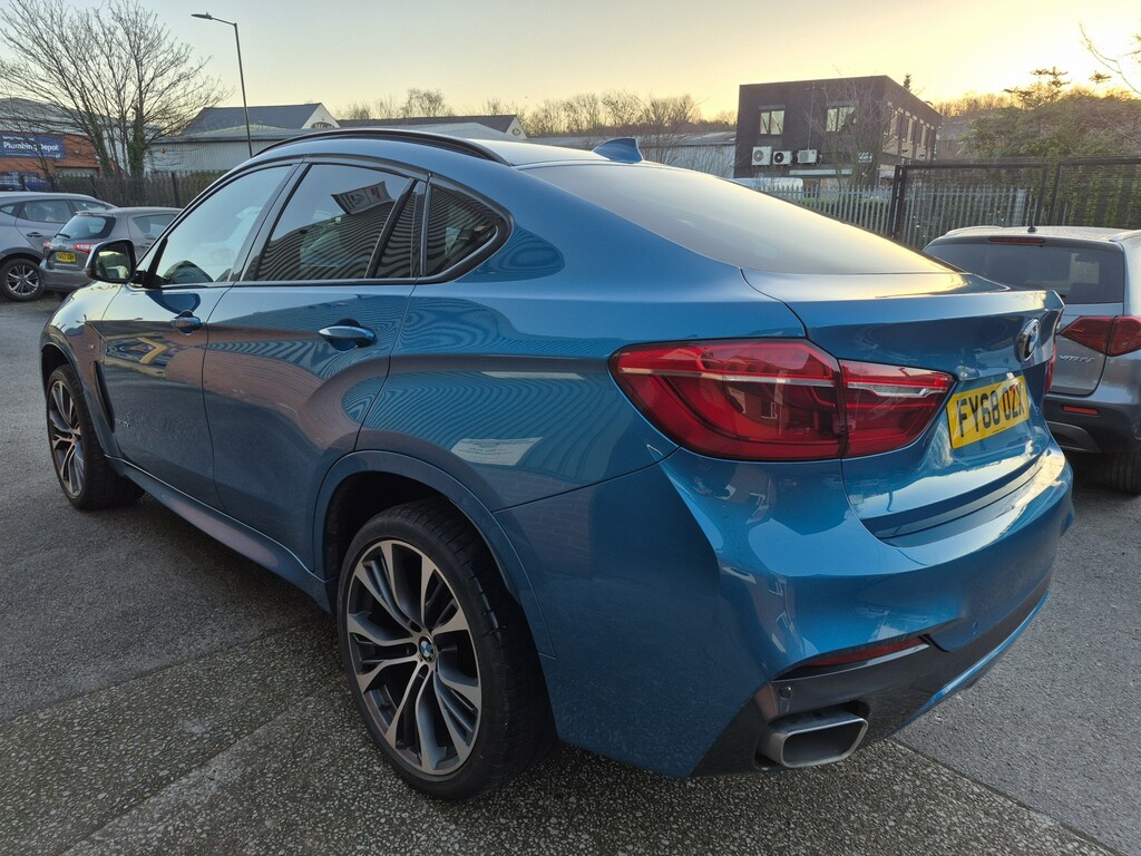 BMW X6 3.0 X6 Xdrive40d M Sport 2018 FY68OZX Blue #4