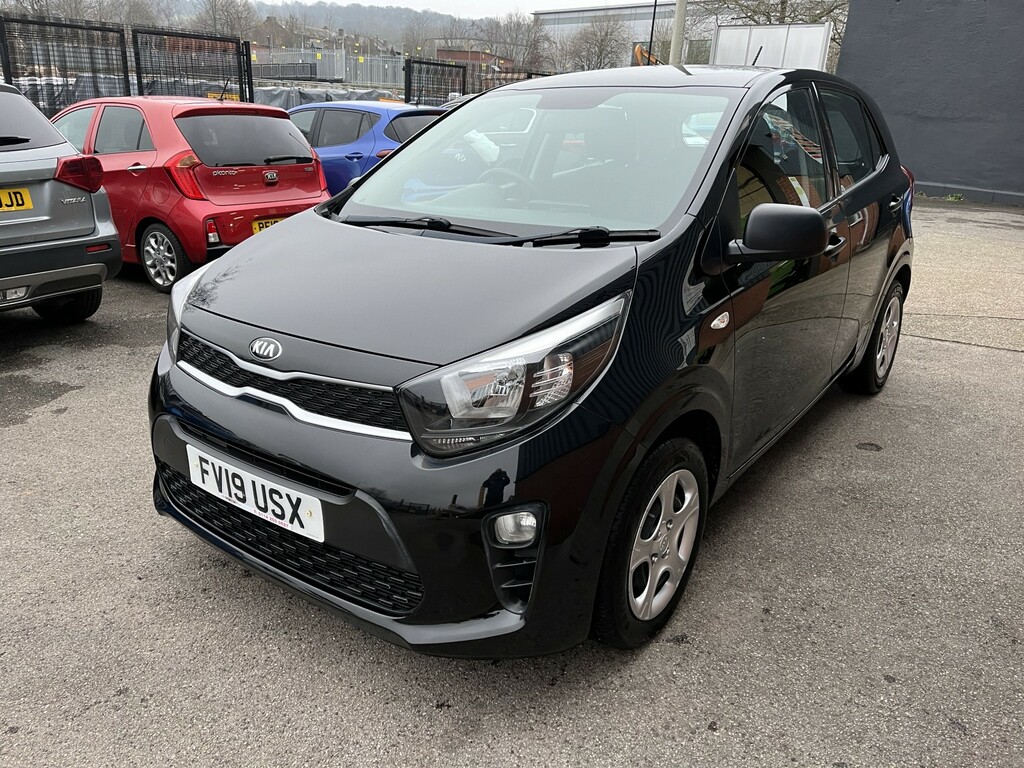 Kia Picanto 1.0 1 2019 FV19USX Black #6