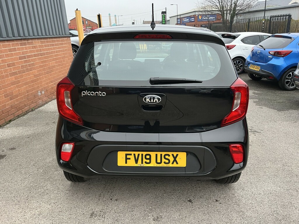Kia Picanto 1.0 1 2019 FV19USX Black #4