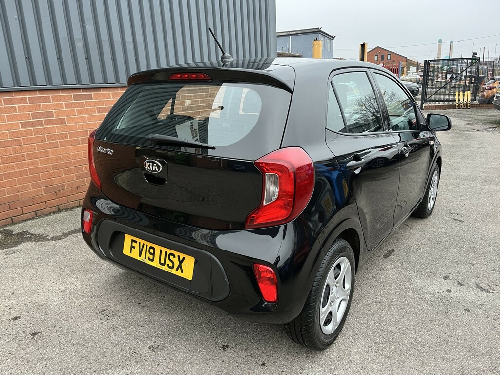 Kia Picanto 1.0 1 2019 FV19USX Black #3