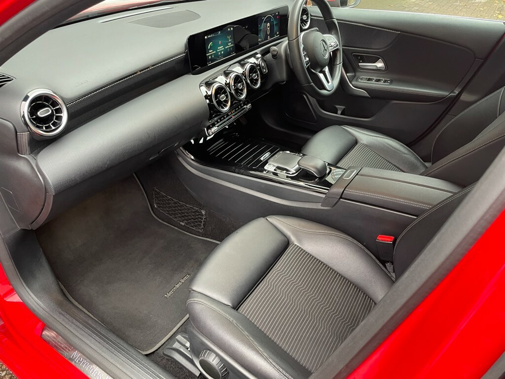 Mercedes-Benz A Class A 180 D Sport KK68VYT Red #6