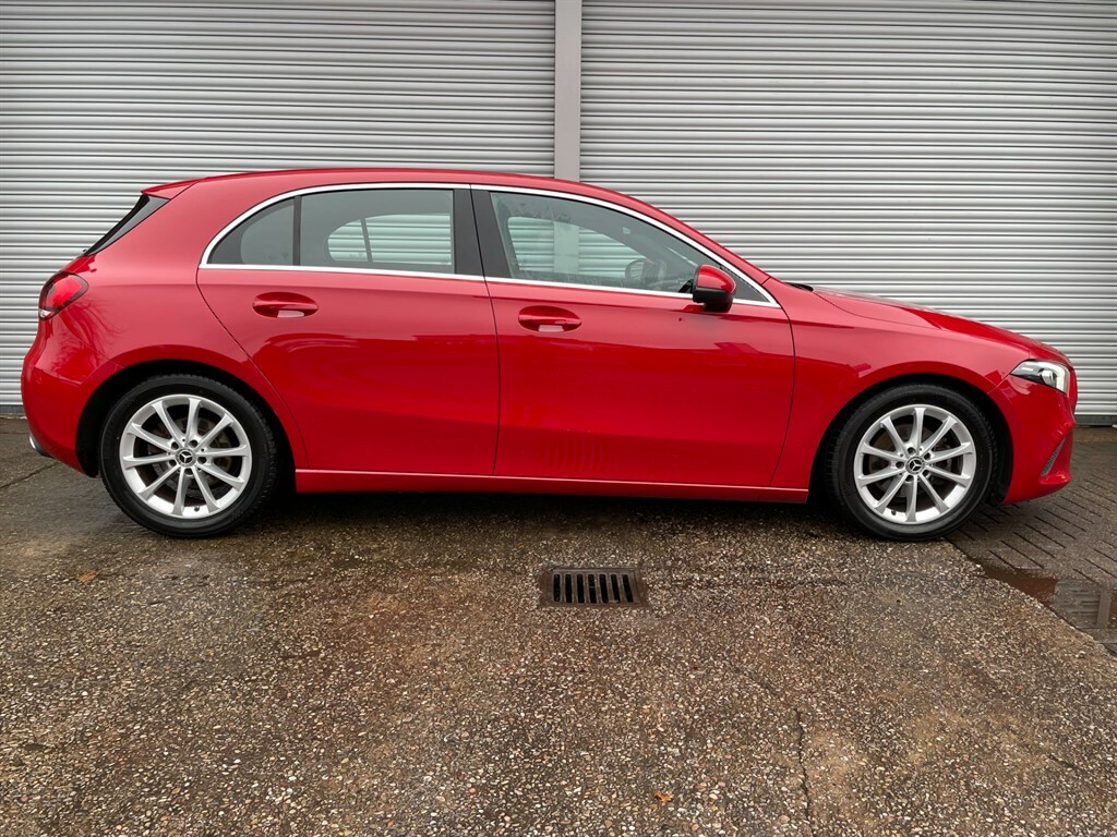 Mercedes-Benz A Class A 180 D Sport KK68VYT Red #2