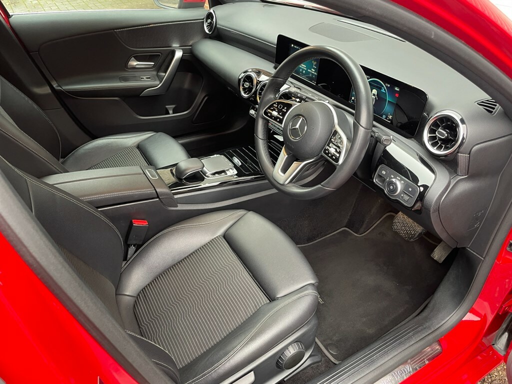 Mercedes-Benz A Class A 180 D Sport KK68VYT Red #5