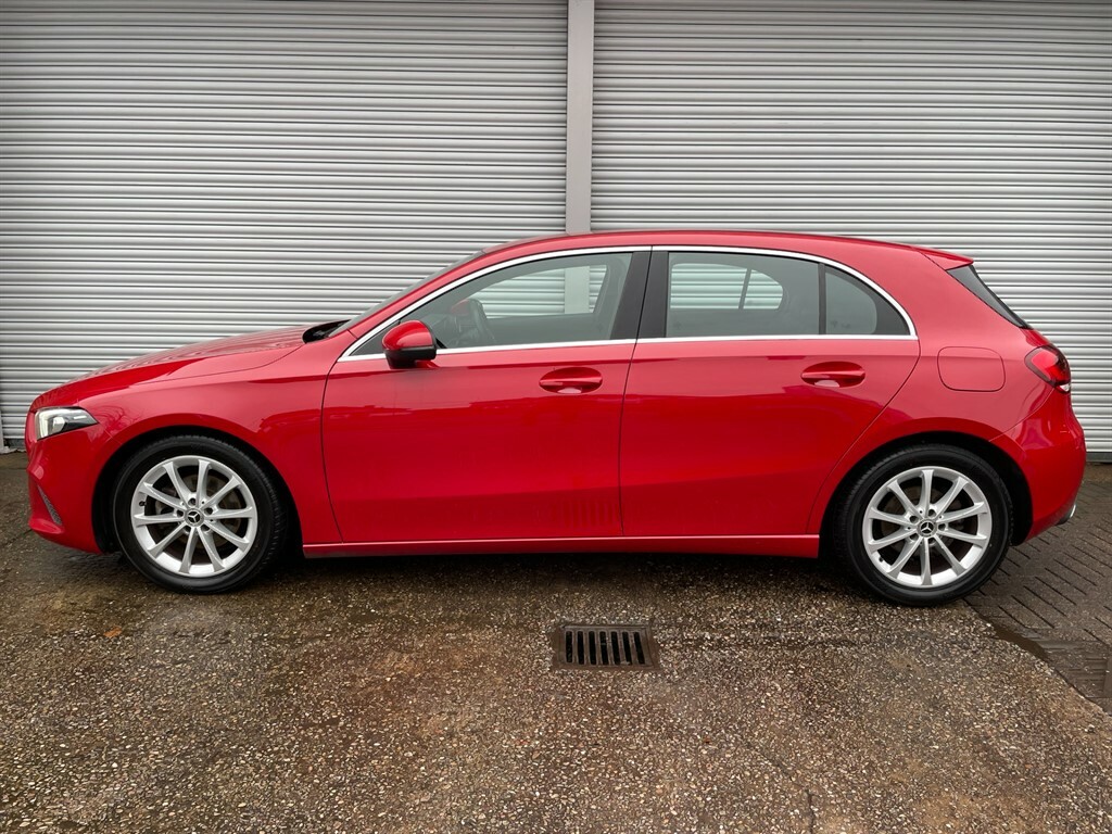 Mercedes-Benz A Class A 180 D Sport KK68VYT Red #3